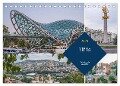 Tiflis - Die Metropole Georgiens (Tischkalender 2024 DIN A5 quer), CALVENDO Monatskalender - Thomas Leonhardy