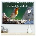 Gefiederte Schönheiten - Das Rotkehlchen / Planer (hochwertiger Premium Wandkalender 2024 DIN A2 quer), Kunstdruck in Hochglanz - Rolf Pötsch