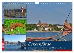 Eckernförde. Eichhörnchen im Wappen - das Meer vor der Tür (Wandkalender 2025 DIN A4 quer), CALVENDO Monatskalender - René Schaack