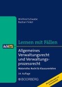 Cover-Bild zum Titel 'Allgemeines Verwaltungsrecht und Verwaltungsprozessrecht' von 'Winfried Schwabe, Bastian Finkel'