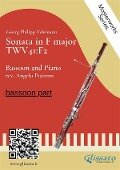 (bassoon part) Sonata in F major - Bassoon and Piano - Angelo Piazzini, Georg Philipp Telemann