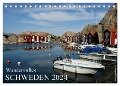 Wundervolles Schweden 2024 (Tischkalender 2024 DIN A5 quer), CALVENDO Monatskalender - Werner Prescher
