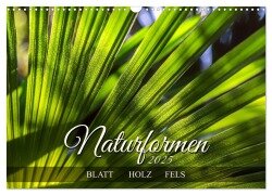 Naturformen, Blatt, Holz, Fels (Wandkalender 2025 DIN A3 quer), CALVENDO Monatskalender - Werner Braun