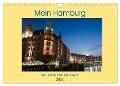Mein Hamburg - Am schönsten bei Nacht (Wandkalender 2024 DIN A4 quer), CALVENDO Monatskalender - Borg Enders