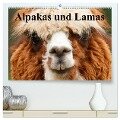 Alpakas und Lamas (hochwertiger Premium Wandkalender 2024 DIN A2 quer), Kunstdruck in Hochglanz - Elisabeth Stanzer