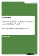 "Der Verschollene" von Franz Kafka. Eine unverständliche Fremde - Christian Maier