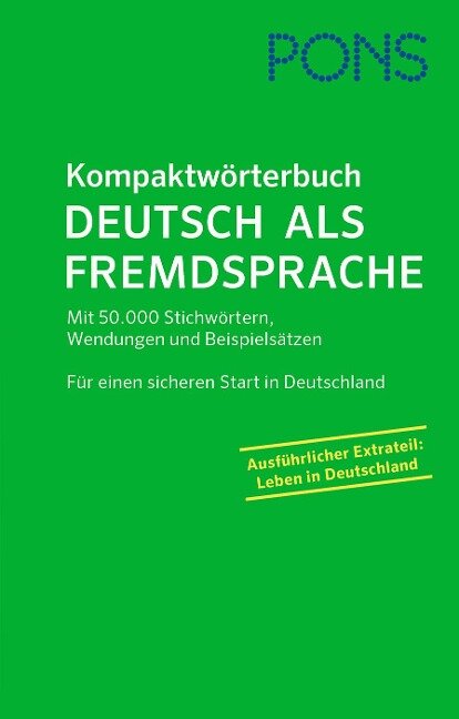 PONS Kompaktwörterbuch Deutsch als Fremdsprache - 