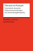 Cover-Bild zum Titel 'Discuter en français' von 'Hiltrud Hohmann, Heinz-Otto Hohmann'