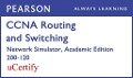 CCNA R&s 200-120 Network Simulator Academic Edition Pearson Ucertify Labs Student Access Card - Wendell Odom, Sean Wilkins, Jeffrey S. Beasley