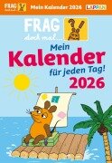Cover-Bild zum Titel 'Frag doch mal ... die Maus: Tageskalender 2026 - Mein Kalender für jeden Tag!' von 'Hannah Flessner'