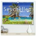 Seychellen Traumstrände im Paradies (hochwertiger Premium Wandkalender 2024 DIN A2 quer), Kunstdruck in Hochglanz - Patrick Rosyk