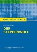 Textanalyse und Interpretation zu Hermann Hesse. Der Steppenwolf - Hermann Hesse