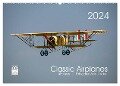 Classic Airplanes (Wandkalender 2024 DIN A2 quer), CALVENDO Monatskalender - Alois J. Koller