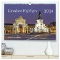 Lissabon Highlights von Petrus Bodenstaff (hochwertiger Premium Wandkalender 2024 DIN A2 quer), Kunstdruck in Hochglanz - Petrus Bodenstaff