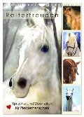 Reiterfreuden. Sprüche und Weisheiten für Pferdemenschen (Wandkalender 2024 DIN A4 hoch), CALVENDO Monatskalender - Rose Hurley