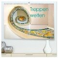 Treppenwelten (hochwertiger Premium Wandkalender 2024 DIN A2 quer), Kunstdruck in Hochglanz - Anne Seltmann