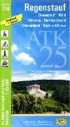 Cover-Bild zum Titel 'ATK25-I14 Regenstauf (Amtliche Topographische Karte 1:25000)' von ''