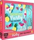 Tropical Party - das Backset mit Rezepten und Ananas- und Flamingo-Ausstecher aus Edelstahl - Limitierte Sonderausgabe - Emma Friedrichs