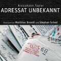 Cover-Bild zum Titel 'Adressat unbekannt' von 'Kathrine Kressmann Taylor'