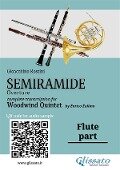 Cover-Bild zum Titel 'Flute part of "Semiramide" overture for Woodwind Quintet' von 'Gioacchino Rossini, A Cura Di Enrico Zullino'