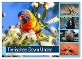 Tierisches Down Under - live erleben (Wandkalender 2024 DIN A3 quer), CALVENDO Monatskalender - Anke Fietzek