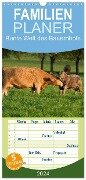 Familienplaner 2024 - Bunte Welt des Bauernhofs mit 5 Spalten (Wandkalender, 21 x 45 cm) CALVENDO - Angela Münzel-Hashish - Www. Tierphotografie. Com