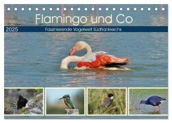 Flamingo und Co - Faszinierende Vogelwelt Südfrankreichs (Tischkalender 2025 DIN A5 quer), CALVENDO Monatskalender - René Schaack