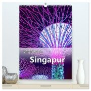 Cover-Bild zum Titel 'Unterwegs in Singapur (hochwertiger Premium Wandkalender 2026 DIN A2 hoch), Kunstdruck in Hochglanz' von 'Nina Schwarze'