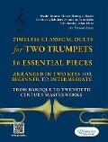 Timeless Classical Duets for Two Trumpets - Robert Schumann, Alexander Reinagle, Joseph Haydn, Camille Saint-Saëns, Franz Schubert