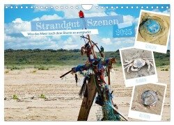 Strandgut Szenen (Wandkalender 2025 DIN A4 quer), CALVENDO Monatskalender - Claudia Kleemann