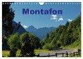 Montafon (Wandkalender 2024 DIN A4 quer), CALVENDO Monatskalender - Brigitte Dürr