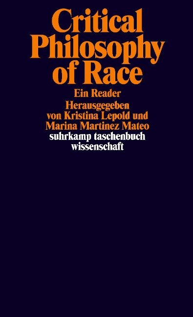 Critical Philosophy of Race - 