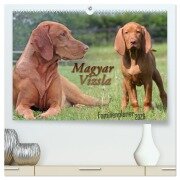Cover-Bild zum Titel 'Familienplaner - Magyar Vizsla (hochwertiger Premium Wandkalender 2026 DIN A2 quer), Kunstdruck in Hochglanz' von 'Barbara Mielewczyk'