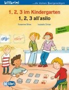 Cover-Bild zum Titel '1, 2, 3 im Kindergarten. Kinderbuch Deutsch-Italienisch' von 'Susanne Böse, Isabelle Dinter'