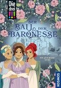 Cover-Bild zum Titel 'Die drei !!!, Der Ball der Baronesse (drei Ausrufezeichen)' von 'Maja von Vogel'
