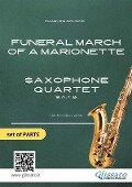 Cover-Bild zum Titel 'Saxophone Quartet sheet music: Funeral march of a Marionette (set of parts)' von 'Charles Gounod'