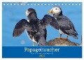Papageitaucher - Clowns der nordischen Vogelwelt (Tischkalender 2024 DIN A5 quer), CALVENDO Monatskalender - Reinhard Pantke