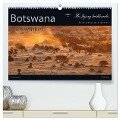 Botswana Blickwinkel 2024 (hochwertiger Premium Wandkalender 2024 DIN A2 quer), Kunstdruck in Hochglanz - The Flying Bushhawks