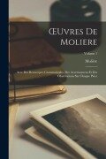 Cover-Bild zum Titel 'OEuvres De Moliere: Avec Des Remarques Grammaticales, Des Avertissemens Et Des Observations Sur Chaque Piéce; Volume 1' von 'Molière'