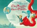 Cover-Bild zum Titel 'Das Monster vom blauen Planeten' von 'Cornelia Funke'