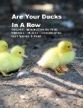 Are Your Ducks in a Row: Organize Information on Your Finances - Health - Housekeeping - Last Wishes & More Handy (Uk) Handbook - Shayley Stationery Books