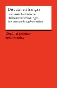 Cover-Bild zum Titel 'Discuter en français' von 'Heinz-Otto Hohmann'
