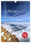 Alpen Flu­i­dum (Wandkalender 2024 DIN A4 hoch), CALVENDO Monatskalender - Stefan Mosert