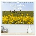 Ostfriesland - Ein Jahr in Bildern (hochwertiger Premium Wandkalender 2024 DIN A2 quer), Kunstdruck in Hochglanz - Heidi Bollich