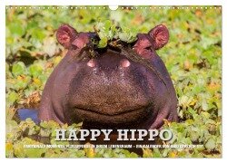 Emotionale Momente. Happy Hippo / CH-Version (Wandkalender 2025 DIN A3 quer), CALVENDO Monatskalender - Ingo Gerlach GDT