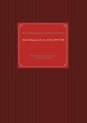 Cover-Bild zum Titel 'Bachs Solopartita Nr. 3 in E-Dur BWV1006' von 'Johann Sebastian Bach, Eberhard Schnebel'