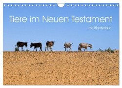 Tiere im Neuen Testament mit Bibelversen (Wandkalender 2025 DIN A4 quer), CALVENDO Monatskalender - Hans-Georg Vorndran