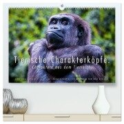 Tierische Charakterköpfe (hochwertiger Premium Wandkalender 2025 DIN A2 quer), Kunstdruck in Hochglanz - Ingo Gerlach