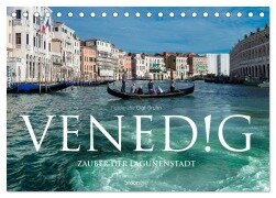 Venedig - Zauber der Lagunenstadt (Tischkalender 2026 DIN A5 quer), CALVENDO Monatskalender - Olaf Bruhn