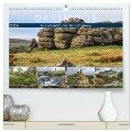Dartmoor, herbe Schönheit im Süden Englands (hochwertiger Premium Wandkalender 2024 DIN A2 quer), Kunstdruck in Hochglanz - Joana Kruse